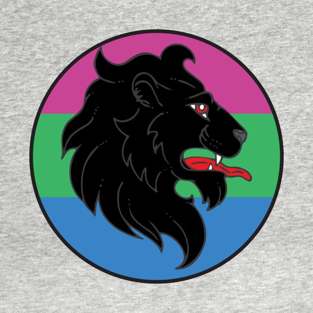 An Tir Pride - Agender - Populace Badge Style 1 by Yotebeth